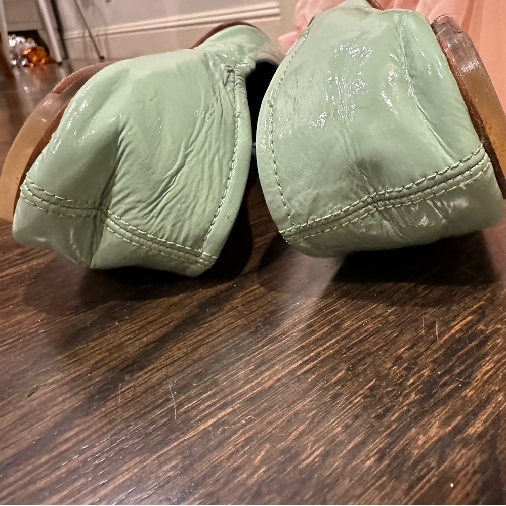Bloch Ballet Flats Mint Green - Picture 3 of 3